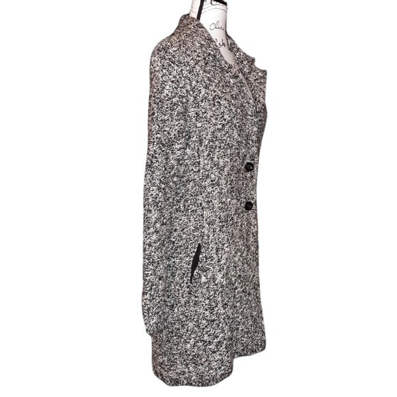 Lucky Brand Long Chunky Knit Button Up Coatigan Coat Sweater Small Stretch - Picture 4 of 9